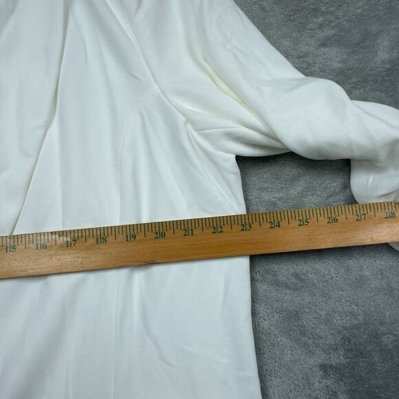 Dakota Blue Womens White Open Front XX-Large Blazer Jacket d0432 - Picture 5 of 7